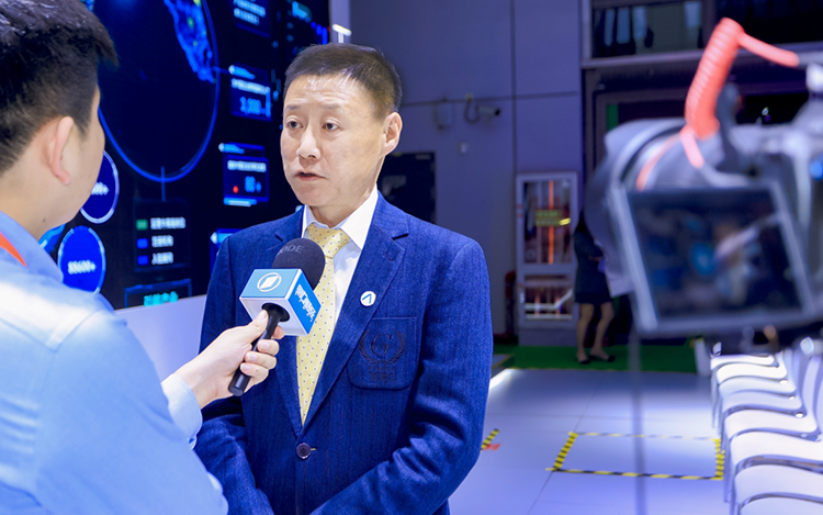 人力资源公司九州酷游国际高级副总裁段立新接受媒体采访